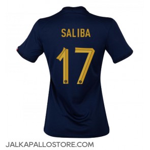 Ranska William Saliba #17 Kotipaita Naisten MM-kisat 2022 Lyhythihainen